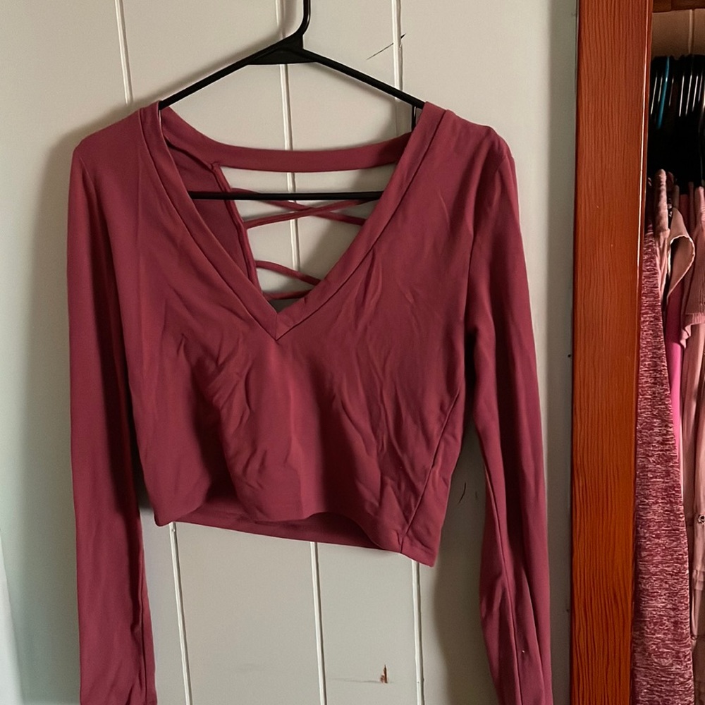 Soft long sleeve Crop top